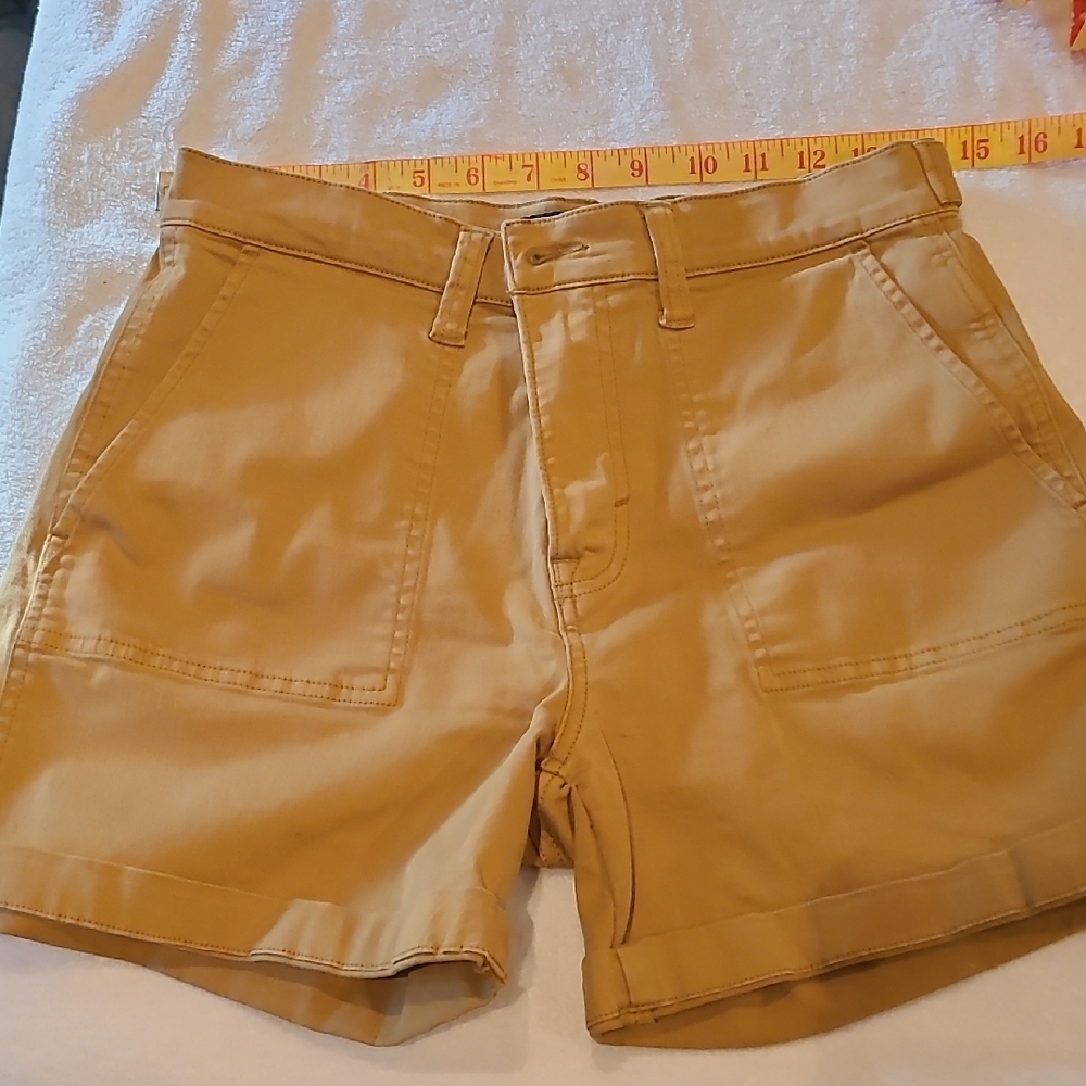 Lucky Brand Women's Tan/Mustard Cargo Shorts